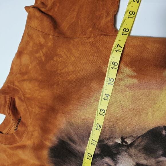 The Mountain Lions Tie Dye T-Shirt Men’s Small Orange 2009 Graphic - Picture 4 of 5